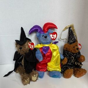 TY Attic Treasures Collection – Esmerelda, Calliope & Merwyn (1993/2000) –Trio